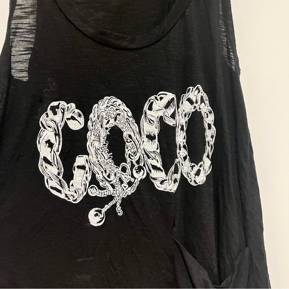 ⭐️ Lauren Moshi Black Coco Tank XS - Picture 3 of 6